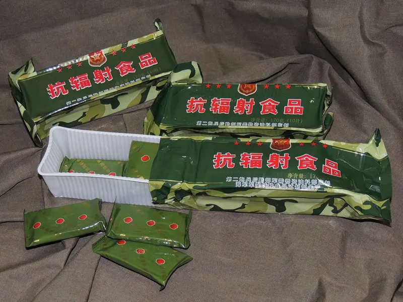 ランキング上位のプレゼント 実物海軍レーション 中国軍放出品 海軍用戦闘糧食 焼肉ブリキ その他