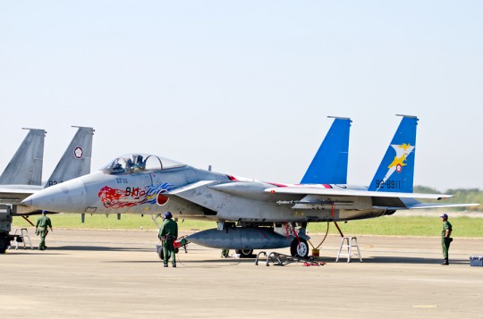 305飛行隊F-15改編20周年塗装機