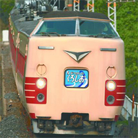 ３８１系登場時の国鉄特急色車両を利用した『なつかしのくろしお』号が新大阪～新宮間で運転
