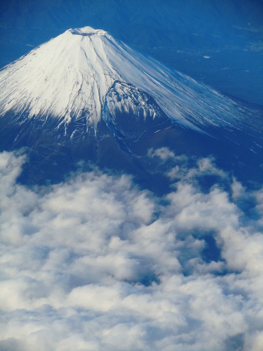 富士山にも乱気流が発生する