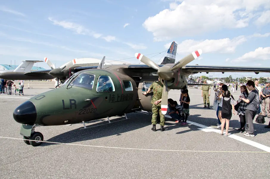 LR-1の機内公開