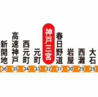 阪神電車、「三宮」を「神戸三宮」に駅名変更