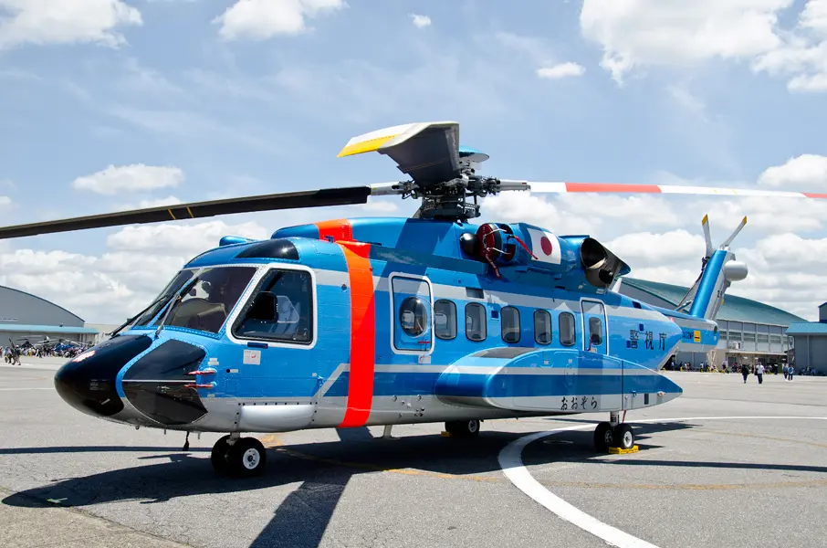 警視庁航空隊のS-92
