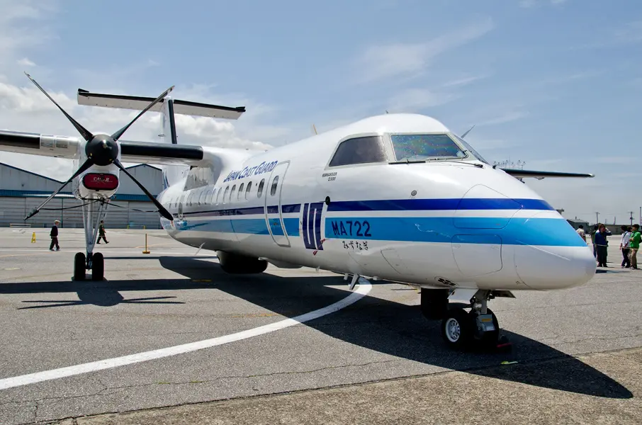 海上保安庁のDHC-8-Q315（JA722A）