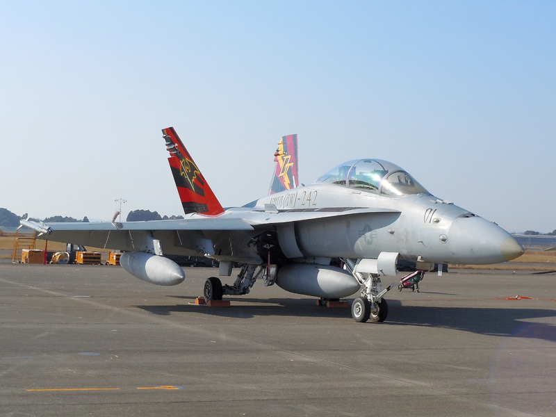 VMFA(AW)-242のF/A-18D