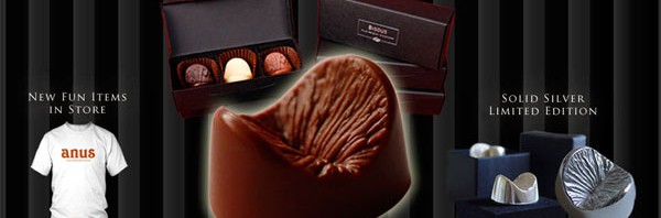 英国で「肛門」から型をとった「肛門型」チョコが発売
