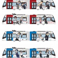 鉄道娘ラッピング電車