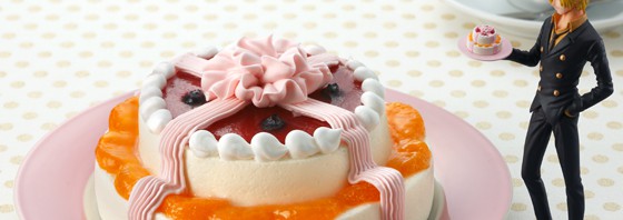 「ワンピース」サンジ、“かわい子ちゅわぁぁぁん限定”のケーキ発売