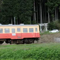 里山を行く列車２