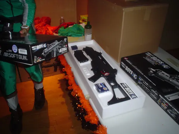 No6.レンタル銃の電動ガンBoys