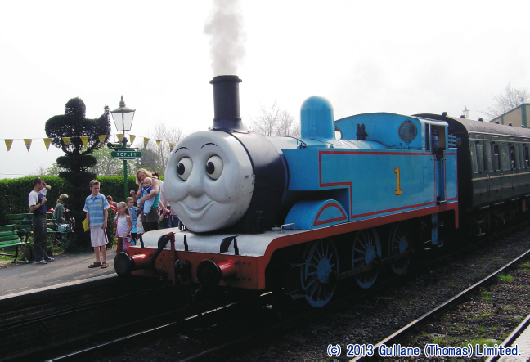 ”Day out with Thomas”のトーマス号(イギリス)