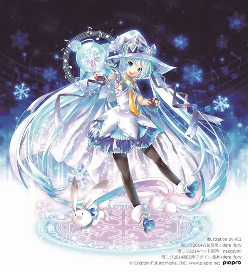 初音ミク 雪ミク スリーブ 2個セット 2014 snowmiku 未開封