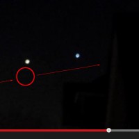 アメリカ・シカゴ上空に現れたUFO