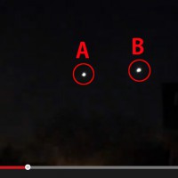 アメリカ・シカゴ上空に現れたUFO