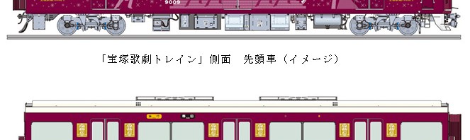 『宝塚トレイン』３月21日から阪急宝塚本線と今津線で運行開始