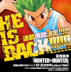 HUNTER×HUNTER 旧アニメポスター(放送告知ポスター) 幻レア 最初期