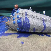 王蟲の体液と酸の海のグラデーションにもこだわりが！　