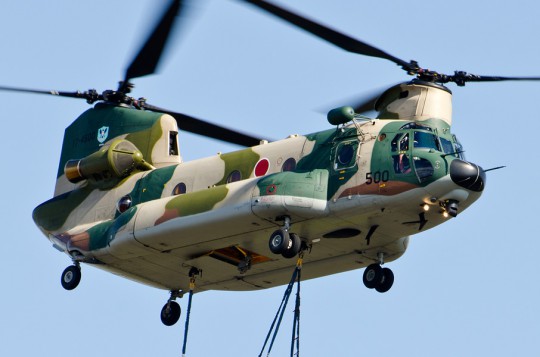 航空自衛隊のCH-47J