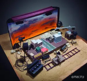 【新品・希少】円谷プロ完全協力 特撮ジオラマ／終売品／週末限定値下中 昭和の特撮現場を再現！円谷プロ完全協力による『特撮ジオラマ』発売