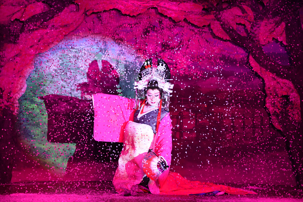 【大衆演劇を観に行こう！】劇団颯のまさき座長に『千本桜』（歌：小林幸子）で舞っていただいた