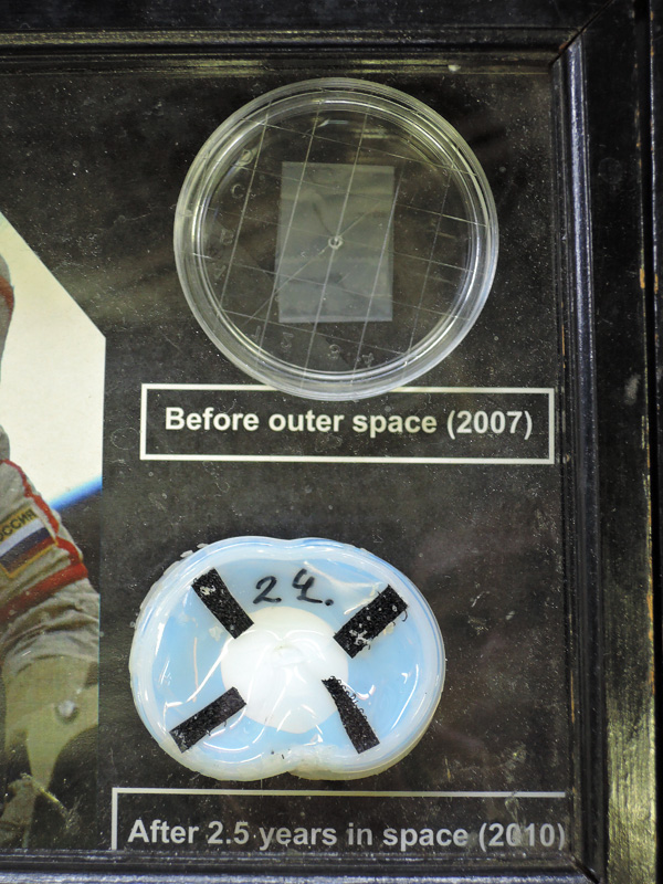 宇宙空間で使用したネムリユスリカの収納ケース