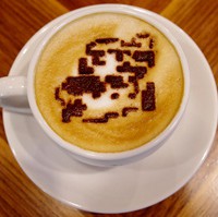 マリオのカフェラテ