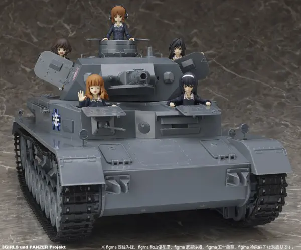 Panzer vor!! ガルパン、あんこうチームを乗せて走る1/12本格