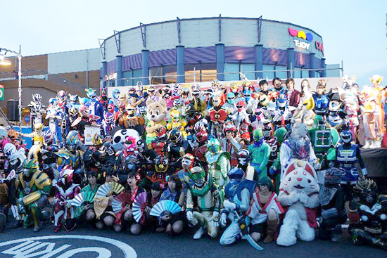 全国各地のヒーロー達が千葉県に大集結！『2015日本ローカルヒーロー祭』今年は2日間開催決定