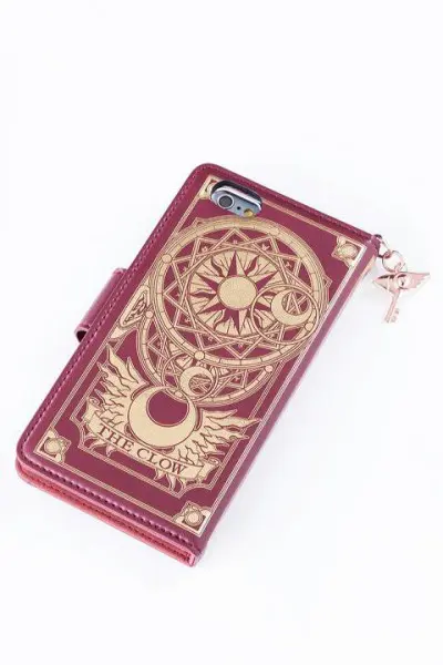 クロウカード　カードキャプターさくら　 スマホケース 汝のあるべき姿に戻れ ！『カードキャプターさくら』クロウカードの本