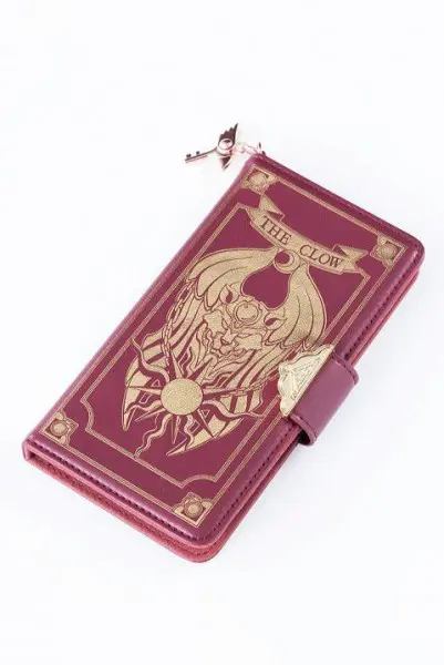 クロウカード　カードキャプターさくら　 スマホケース 汝のあるべき姿に戻れ ！『カードキャプターさくら』クロウカードの本