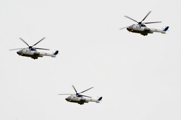 3機に戻った特別輸送ヘリコプター隊