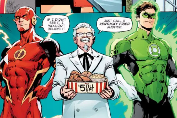 強いぞカーネル・サンダース！ アメコミヒーローとまさかの共演