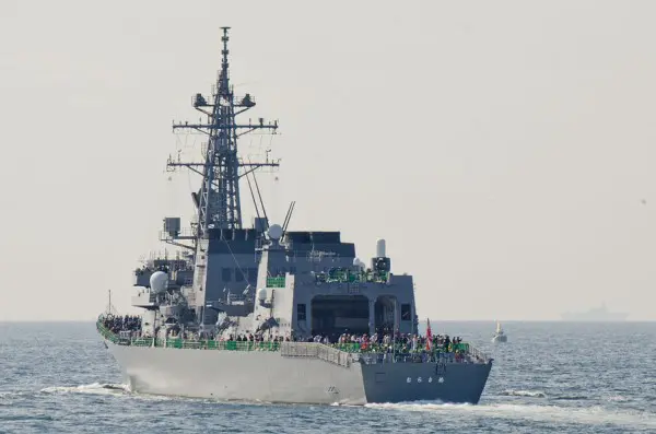 先導艦むらさめ（DD-101）