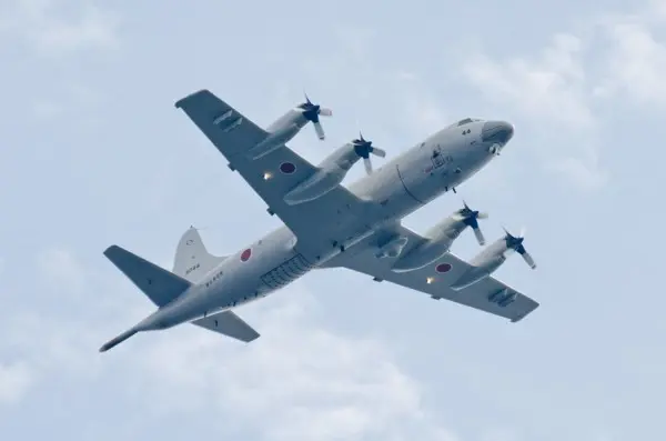 15日の指揮官機P-3C（第51航空隊5044号機）