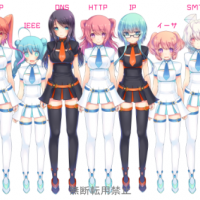 IT専門用語の擬人化キャラ