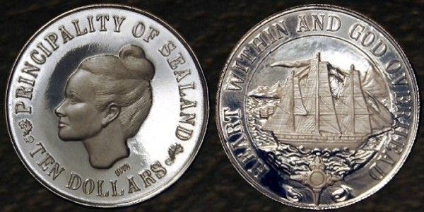 シーランド公国の硬貨