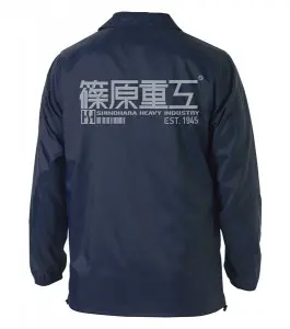 篠原重工　パトレイバー　ナイロンジャケット パトレイバー・篠原重工の支給品ウインドブレーカー登場