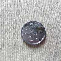 汚れの付着した1円玉