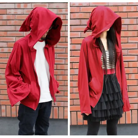 魔法使いイメージした魔道士パーカー誕生 「町の住人」にも偽装可能