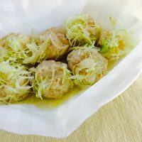 オリジナル手順で蒸した物