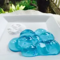 ラムネ水ゼリーの完成