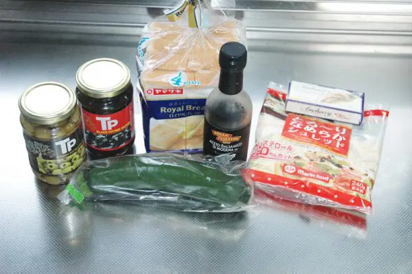 自己流スパイダートーストの材料