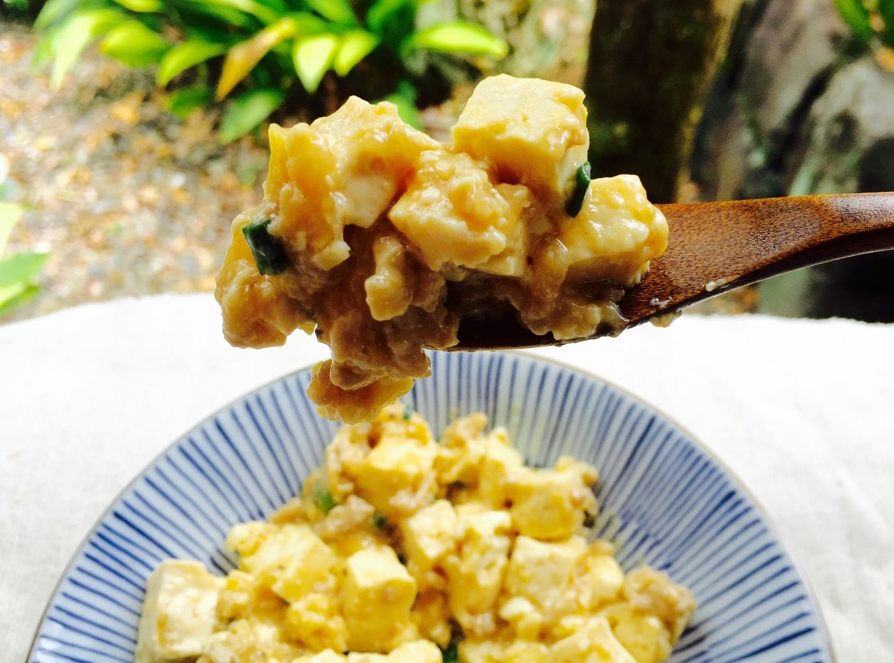 味噌で作る「簡単麻婆豆腐」がこれぞ家庭の味すぎて美味！