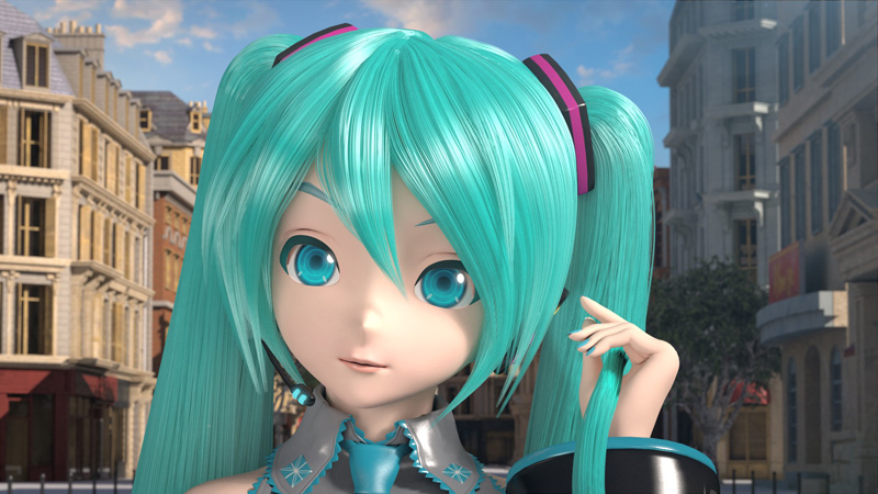 LUX新CMに初音ミク起用 ツインテールをほどいたストレート姿を披露