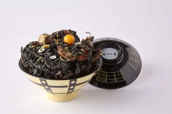 （ブラックホールかきあげ丼）