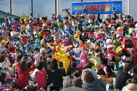 千葉で全国ヒーローと握手！「日本ローカルヒーロー祭」が開催　元戦隊ユニットも参戦