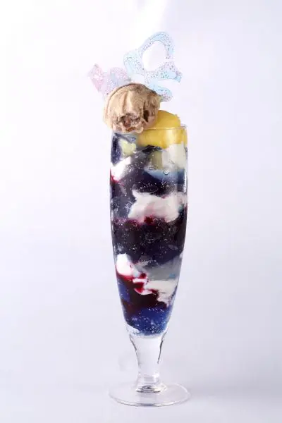 （惑星と時空間のパフェ）