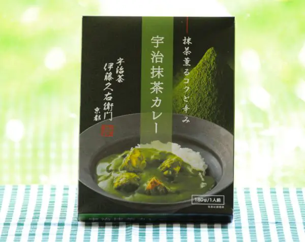 宇治抹茶カレーパッケージ