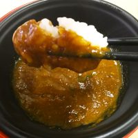 シャリをカレーで食べる