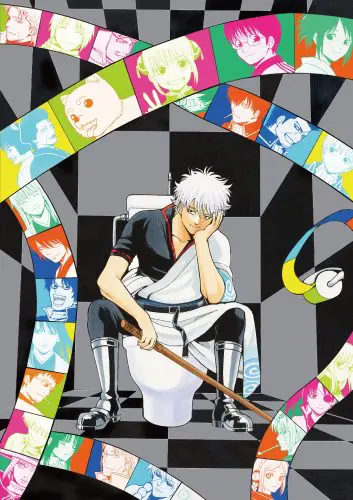 大銀魂展 絵皿 プレート 銀時Ver. 大銀魂展 銀魂プレート 坂田銀